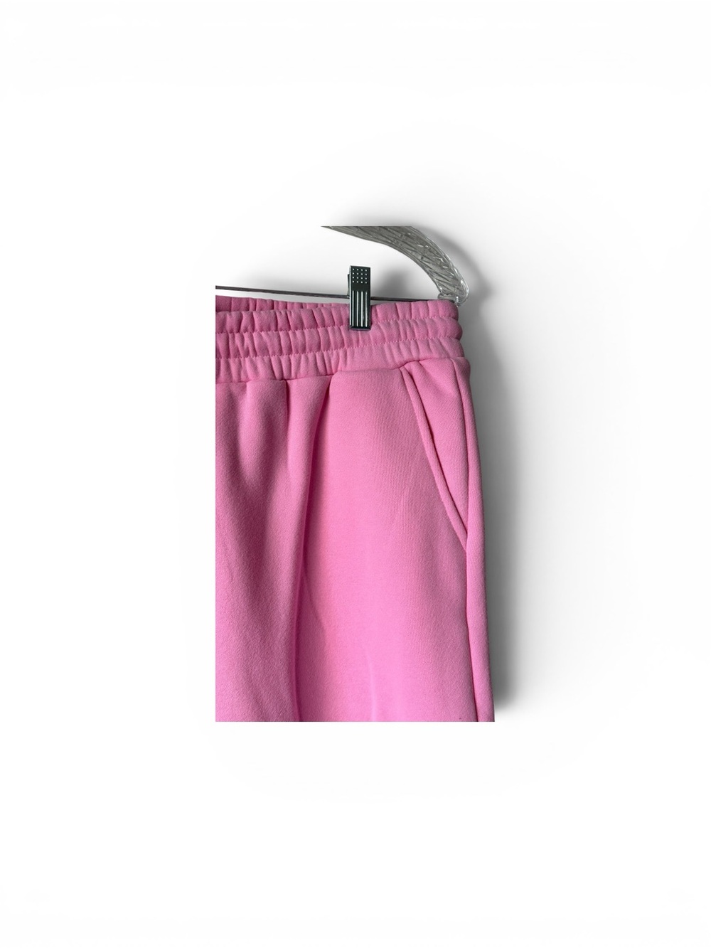 Trendy Queen wide leg pink sweatpants NWT size medium. - Picture 4 of 9